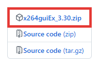 入力プラグイン x264guiEx ダウンロード