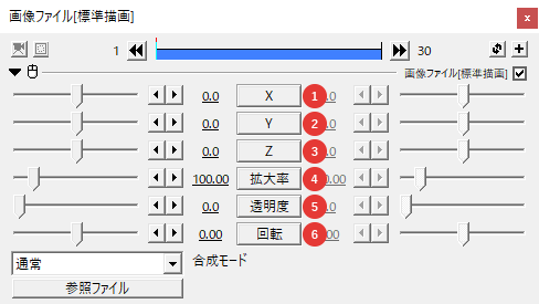 AviUtl 設定ダイアログの各項目の意味