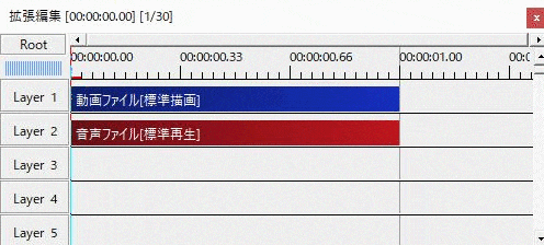 AviUtl 任意フレーム数移動の設定方法