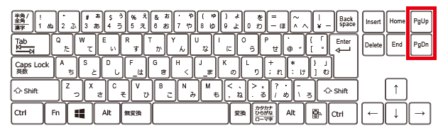 AviUtl ショートカットキー 任意フレーム数移動