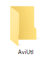 AviUtl ダウンロード＆インストール 準備（フォルダを作成）