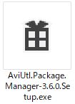 apm (AviUtl Package Manager) の導入方法