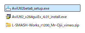 AviUtl2をインストール