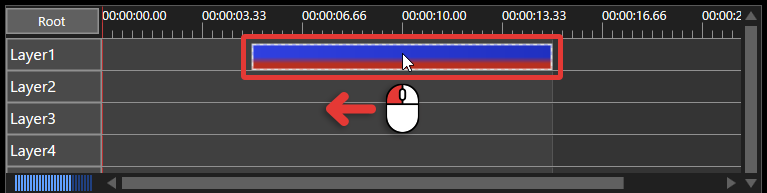 AviUtl2 トリミング ドラッグ＆ドロップ